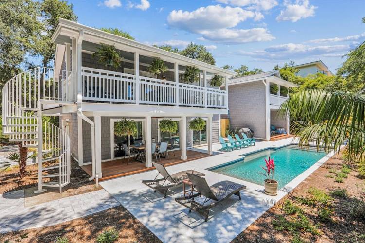 hilton head rental with private pool
